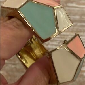 Pastel tone cuff bracelet costume